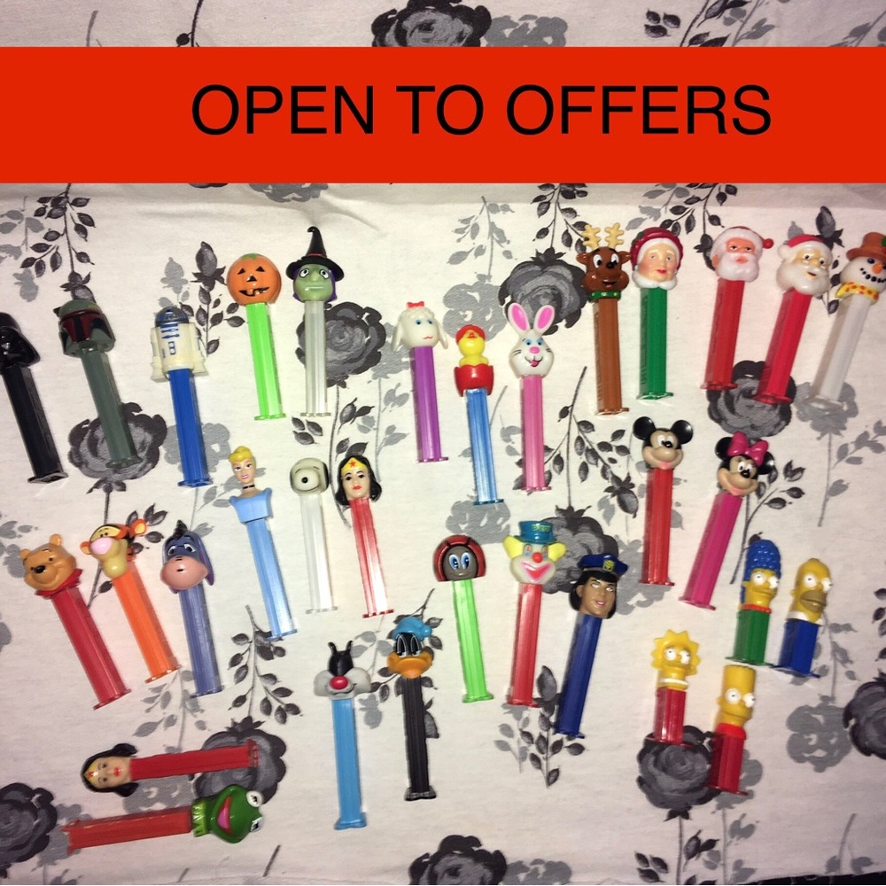Pez candy dispensers